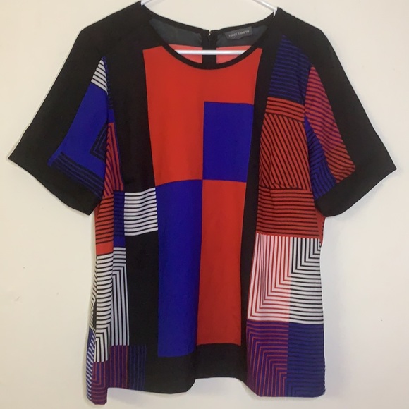 Pretty multicolored blouse 👚 - Picture 2 of 6